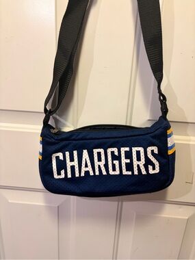 Los Angeles Chargers Navy Crossbody Bag - Fan Shoulder Purse